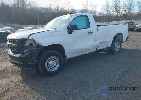 2021 Chevrolet Silverado 1500 4Wd Long Bed Wt from USA, damaged, VIN 3GCNYAEK7MG295422